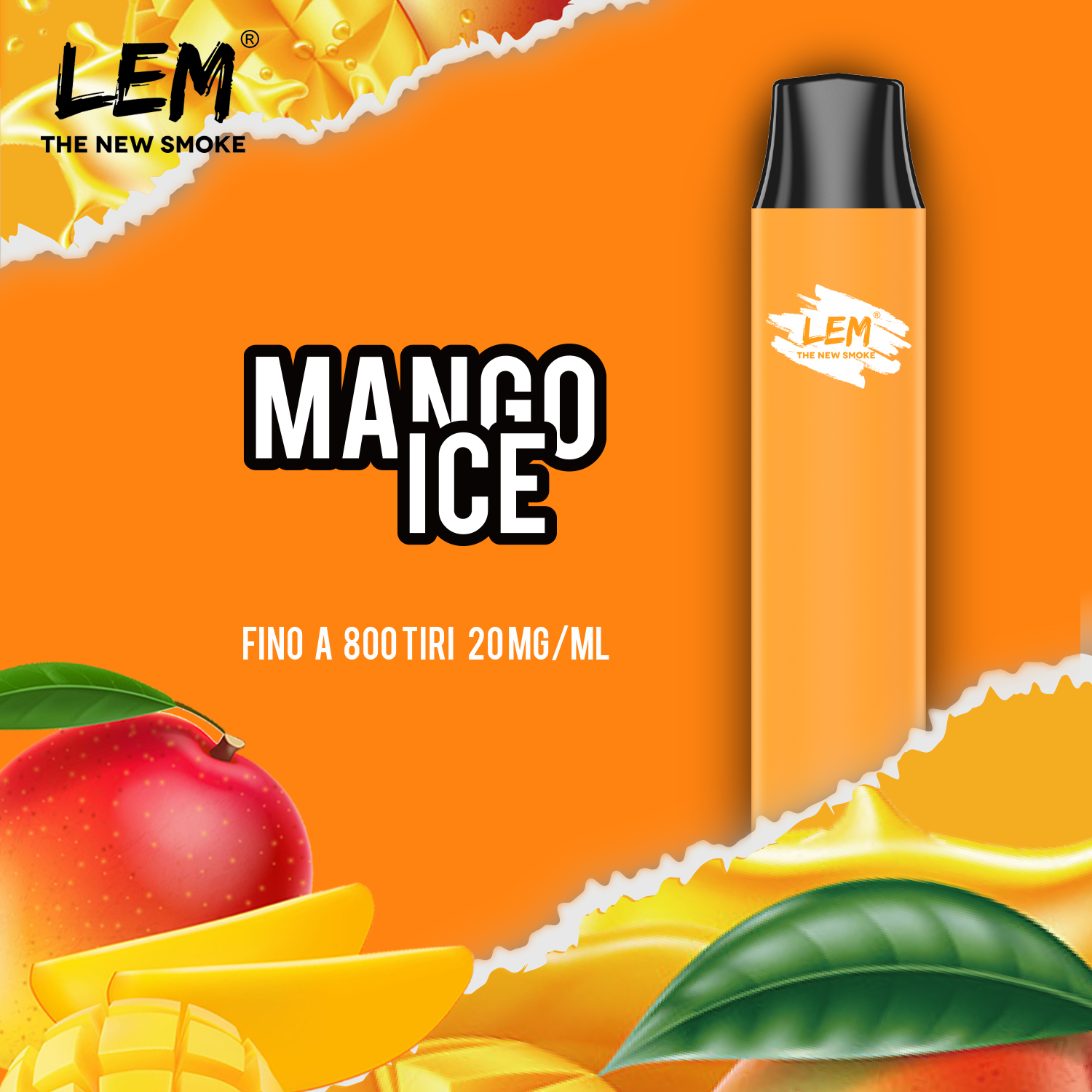 LEM MANGO ICE - Centrix S.r.l. | Ingrosso Tabaccherie | Articoli Fumatori